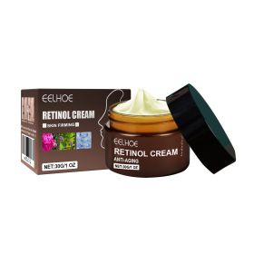 Retinol Anti Aging Wrinkle Removal Skin Firming Cream, EELHOE Retinol Cream Anti-Aging With Hyaluronic Acid And Vitamin (Color: Coffee)